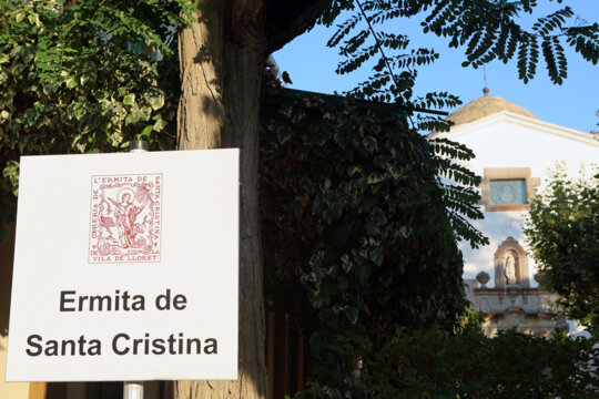Entrada de l'ermita