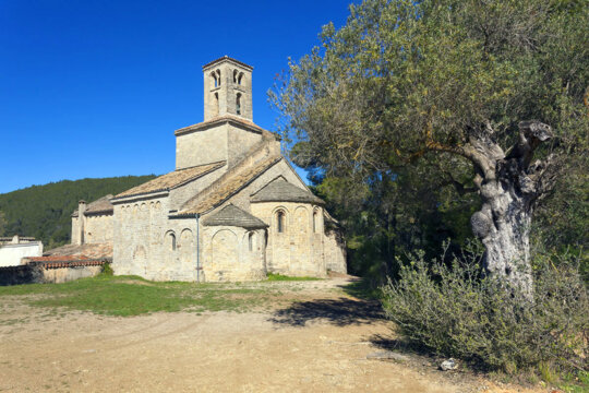 El Monestir de Sant Ponç. Foto: Ajuntament de Corbera de Llobregat