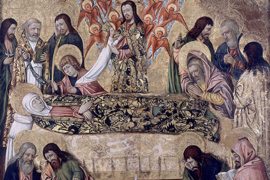 Dormició o Tràsit de la Mare de Déu. 1460. Joan Reixach