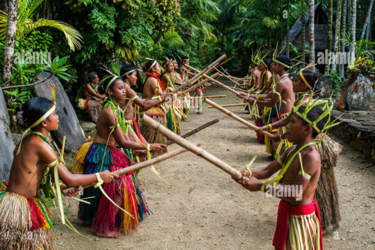 Bastoners a Micronesia. Foto: Alamy