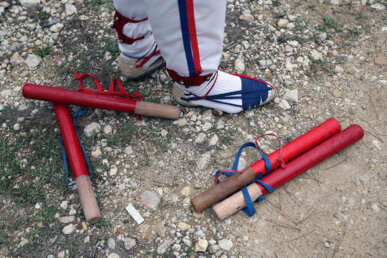 Bastons i espardenyes