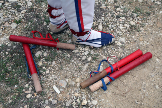 Bastons i espardenyes