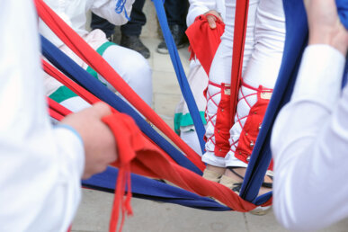 Les faixes sobre les que puja el cap de colla