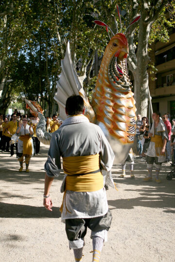El Basilisc durant la Baixada a Misericòrdia