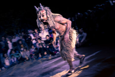 El mascle cabró, durant el Ritual