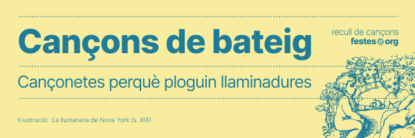 Banner Recull de Cançons de Bateig