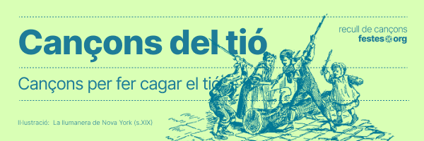 Banner Cançons per fer cagar el tió