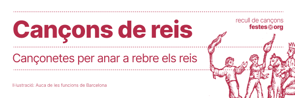 Banner Recull de Cançons de Reis