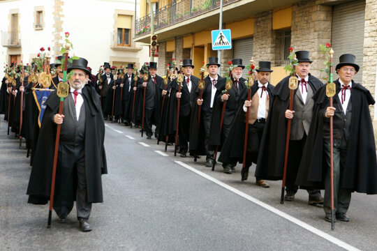 Caramelles de Sant Julià de Vilatorta. Foto: Associació Caramelles del Roser