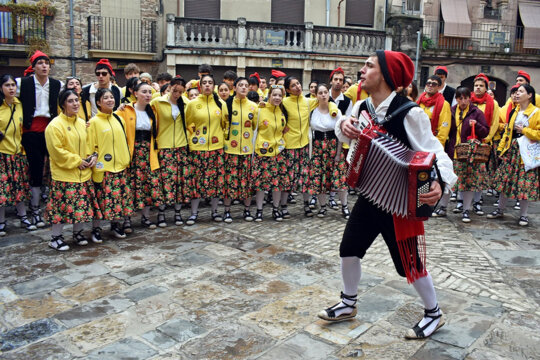 Els caramellaires s'agrupen en colles