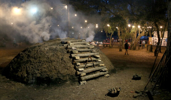 Festa de la carbonera a Sant Climent de Peralta
