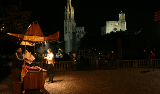 Parades de castanyes a Girona