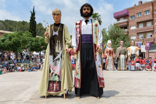 La Cultura i En Treball, els gegants de l'Agrupació