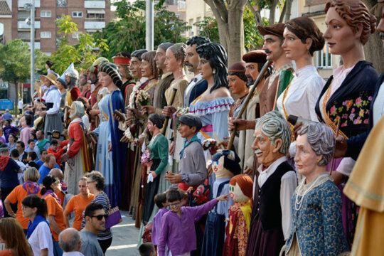Una trobada que congrega molts gegants