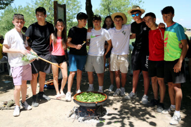 Cassola d'un grup de joves