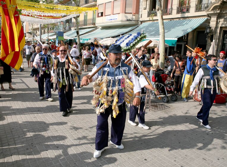 Festa dels cors a la Barceloneta