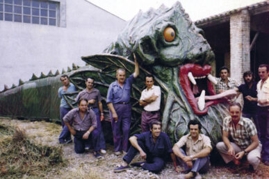 La colla que va reconstruir la Cuca Fera, 1976