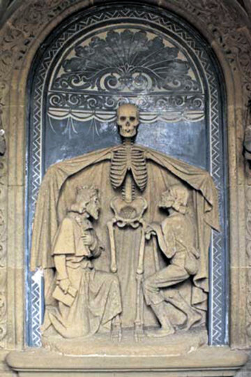 Conjunt escultòric de l'antic cementiri de Manresa. Foto: Museu Comarcal de Manresa