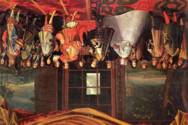 Quadre del Tractat dels Pirineus cap per avall