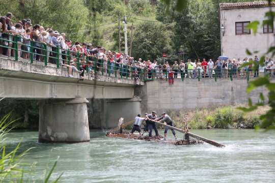 Arribada al Pont del Claverol