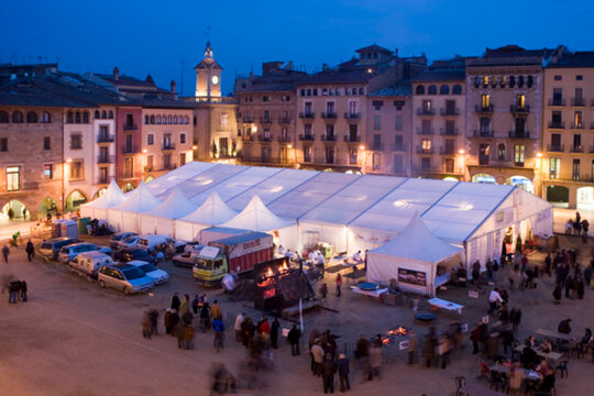 Carpa a la Plaça Major