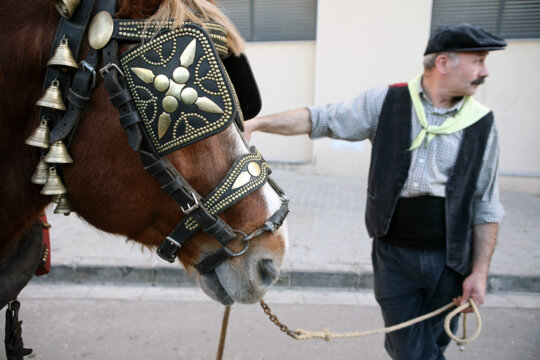 Traginer amb el seu matxo
