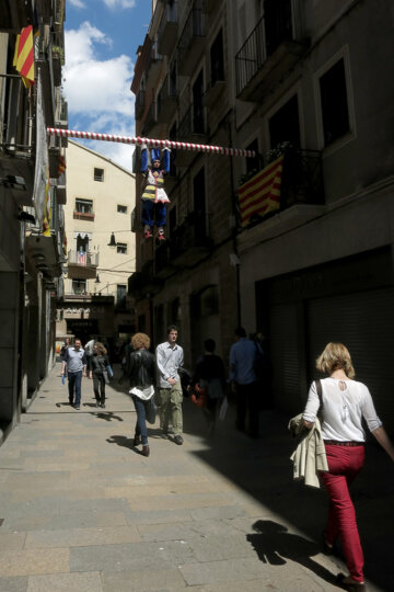 El tarlà, al carrer Argenteria