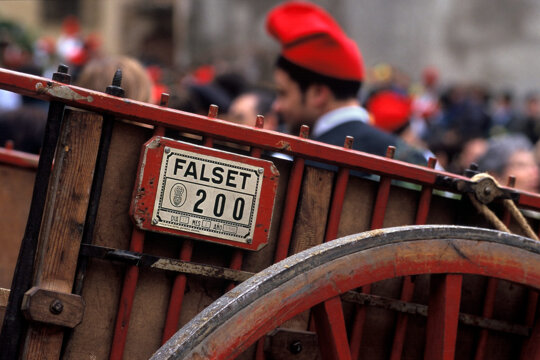 Un dels carros participants