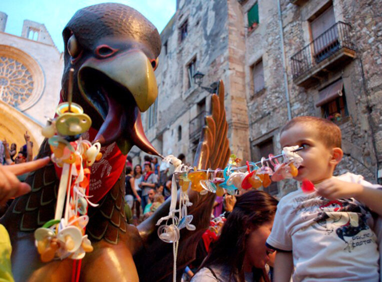 Entrega del xumet a Tarragona