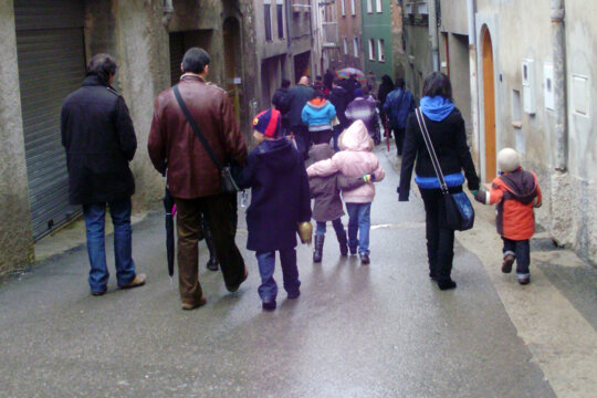 Voltant pels carrers amb les esquelles