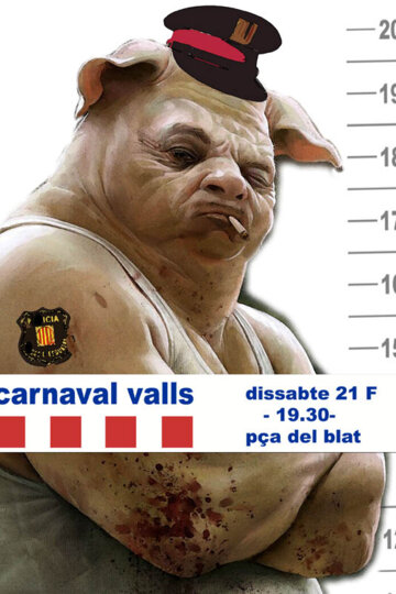 Cartell del Carnaval de Valls 2009