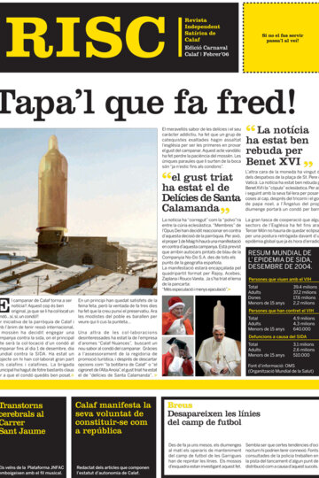 Risc. Revista satírica de Calaf