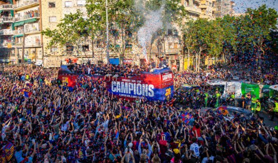 Celebracions d'èxits esportius