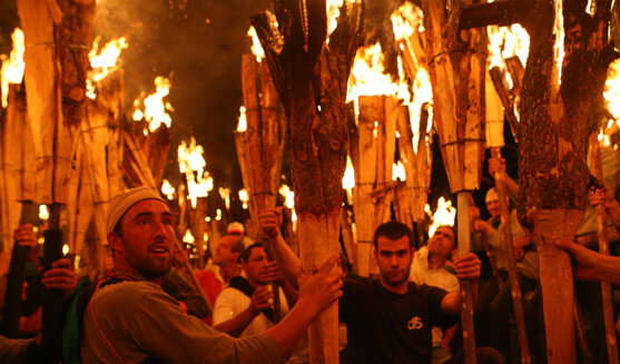 Baixada de falles al Pont de Suert