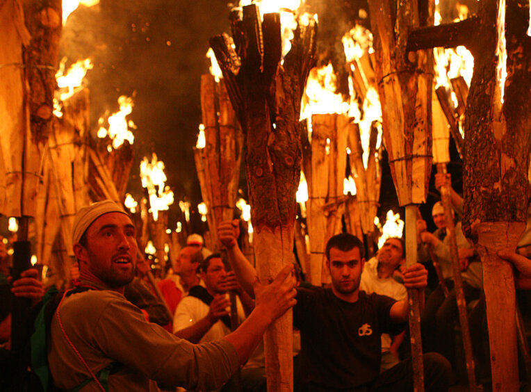 Baixada de falles al Pont de Suert