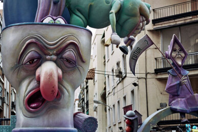 Detall d'una falla