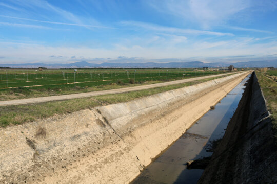 El Canal i els camps que rega