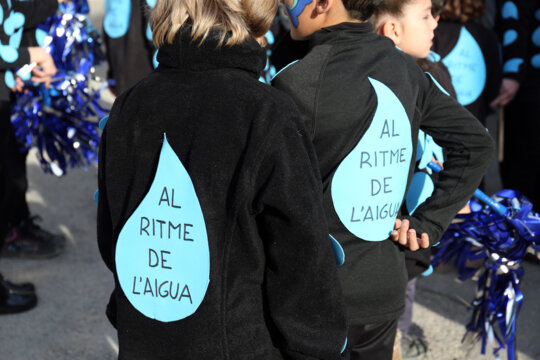 Integrants d'una comparsa