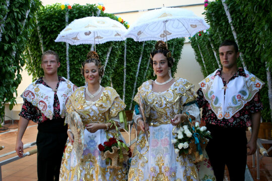 <i>Sombrilleros</i> i obreres a l'Hort de les Alfàbegues