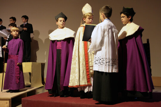 El Bisbetó durant la cerimònia