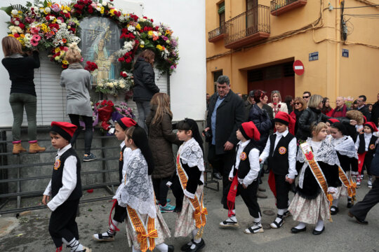 Ofrena de flors