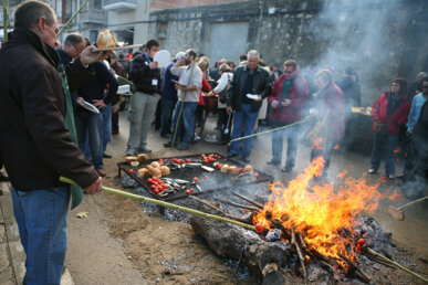 Coent l'esmorzar popular
