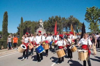 Un moment de la cercavila