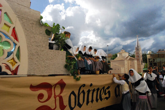La desfilada de carrosses