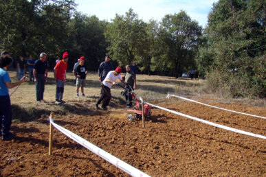 Concurs de llaurar amb motocultor