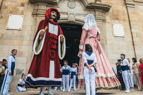 Gegants de Badalona. Foto: Ajuntament de Badalona