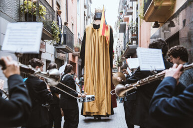 Cercavila de festa major. Foto: Laura Batlles