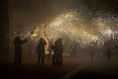 Els diables al correfoc