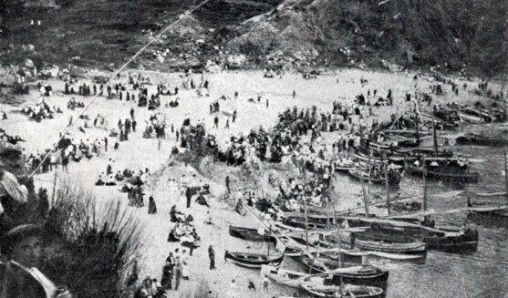 Barques a l'Aplec de l'Amor, 1906