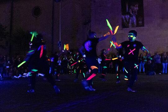 Ball de bastons amb llums led